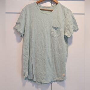 MARINE LAYER Men's Soft Mint Crew Neck Tee T-shirt Size Medium